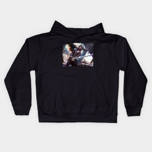 Undefeatable Angel Kids Hoodie